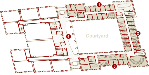 Fourth Floor Map