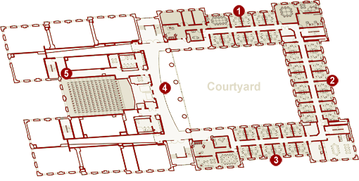 Second Floor Map