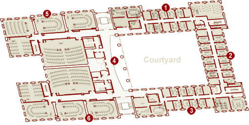 Third Floor Map