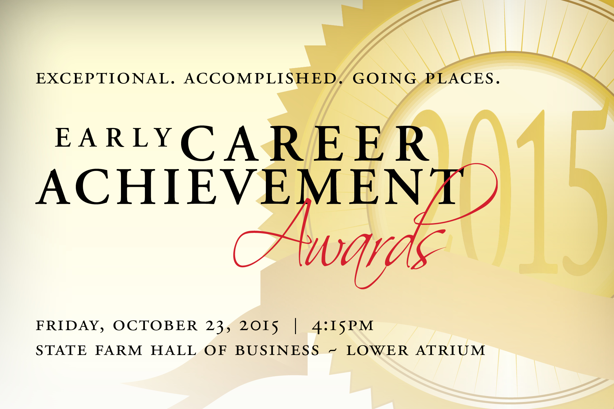 Early Career Achievement Awards