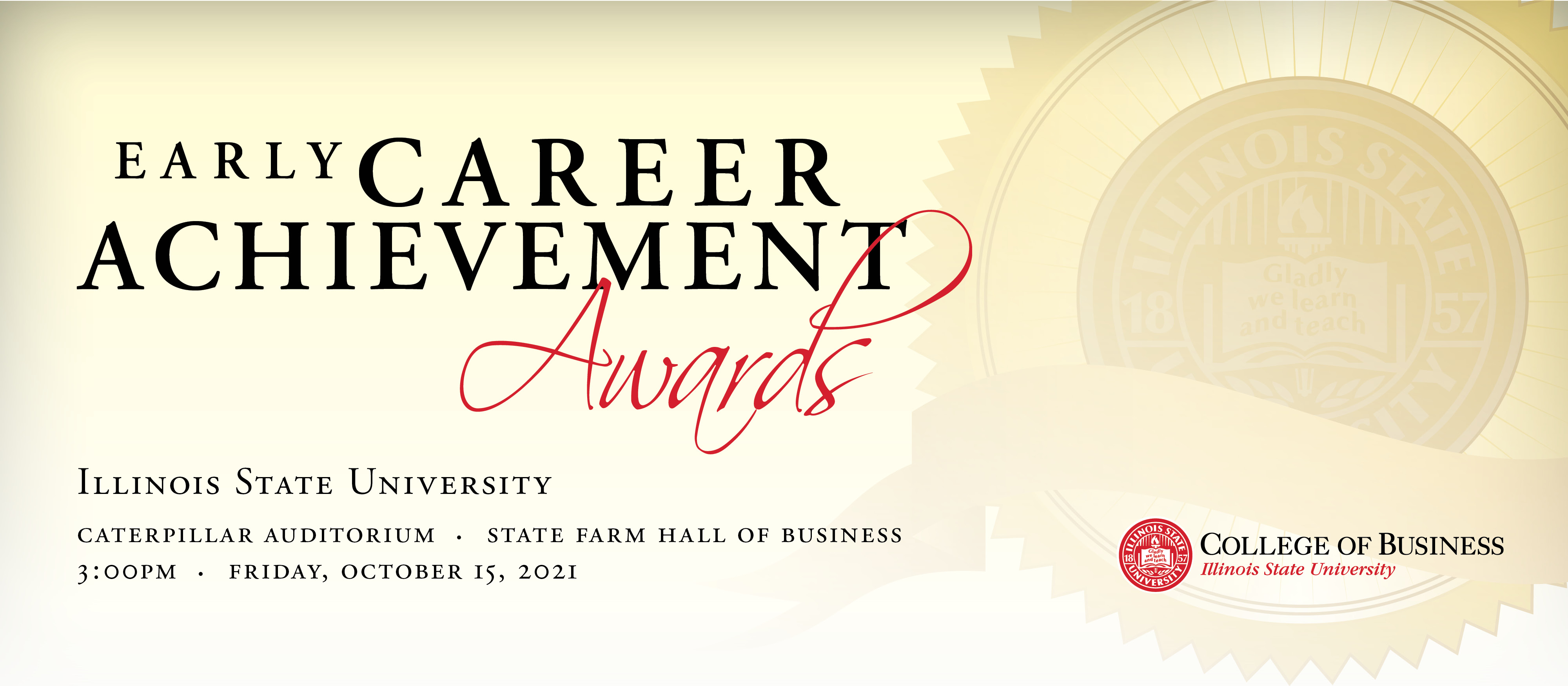 Early Career Achievement Awards