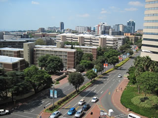 Johannasburg in South Africa